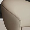 Scaun  Decco, piele bej, 78 (46) x 53 x 56 cm, Homedit
