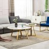 set masa cafea premium, 80 x 44 cm / 50 x 55 cm nest, Homedit