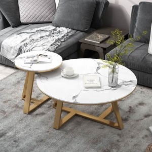 set masa cafea premium, 80 x 44 cm / 50 x 55 cm nest, Homedit