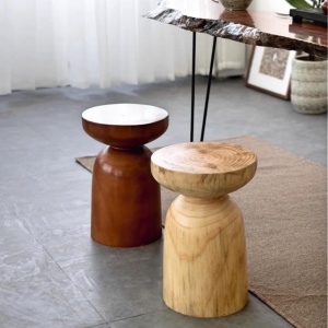 Masuta living premium din lemn, 31 x 31 x 45 cm Corra , Homedit