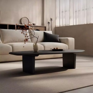 Măsuță de cafea Timber din lemn de stejar roșu – design natural, disponibilă pe Homedit