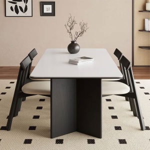 Scaun premium Golian din lemn masiv, piele gri, Homedit