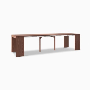 Masa extensibila 45 cm la 300 cm Even, din lemn masiv, Homedit