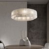Candelabru din marmura naturala si 3 tipuri de lumini, 60 x 60 cm, Corp de iluminat Davano, Homedit