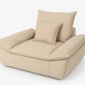 Canapea catifea impermeabila Camelback, Homedit