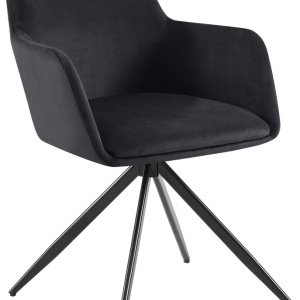 Scaun rotativ Huis, tapiterie catifea, Homedit