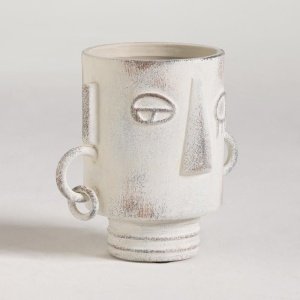 Vază ceramică Gunna, decoratiune statement, 22 x 21 cm | Homedit