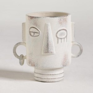Vază ceramică Gunna, decoratiune statement, 22 x 21 cm | Homedit