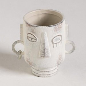 Vază ceramică Gunna, decoratiune statement, 22 x 21 cm | Homedit