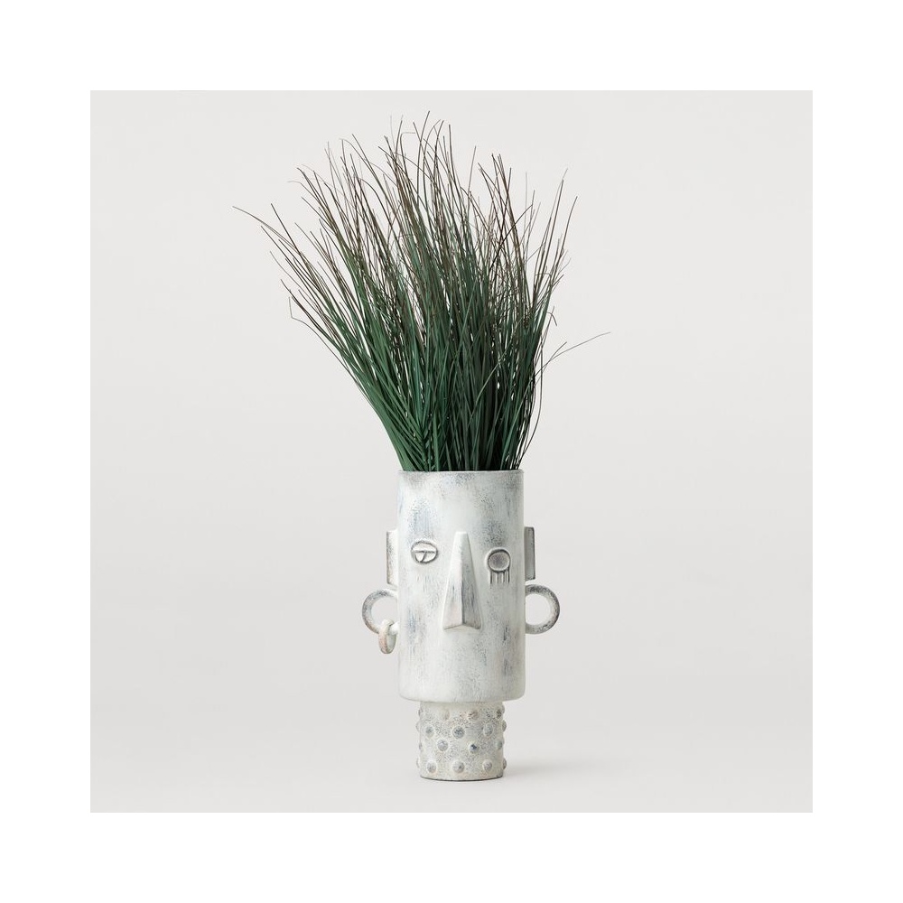 Vază ceramică Tall Gunna – albă, sculpturală, 36 x 23 cm | Homedit