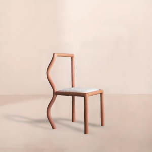 Scaun Premium Echo Wood Chair, 44 x 48 x 87 cm, Homedit