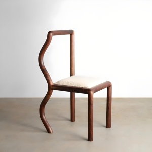 Scaun Premium Echo Wood Chair, 44 x 48 x 87 cm, Homedit