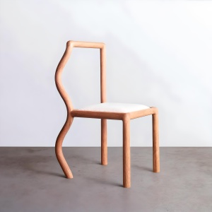 Scaun Premium Echo Wood Chair, 44 x 48 x 87 cm, Homedit
