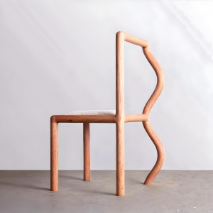 Scaun Premium Echo Wood Chair, 44 x 48 x 87 cm, Homedit