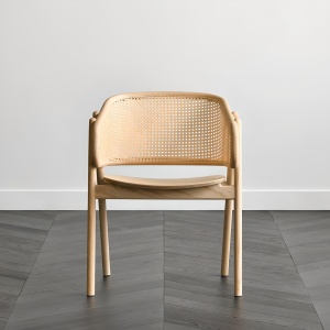 Scaun Premium Yllera Rattan, 59 x 54 x 76 cm, Homedit