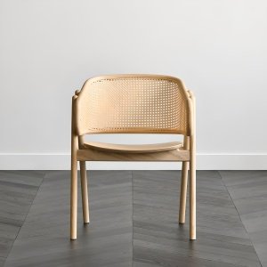 Scaun Premium Yllera Rattan, 59 x 54 x 76 cm, Homedit