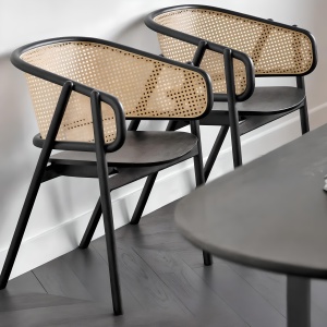 Scaun Premium Yllera Rattan, 59 x 54 x 76 cm, Homedit