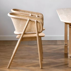 Scaun Premium Yllera Rattan, 59 x 54 x 76 cm, Homedit