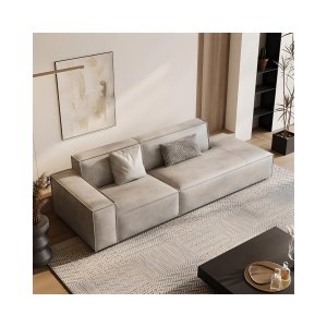 Canapea din catifea sau piele Serenity, Homedit