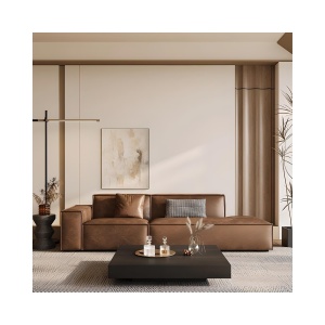 Canapea din catifea sau piele Serenity, Homedit