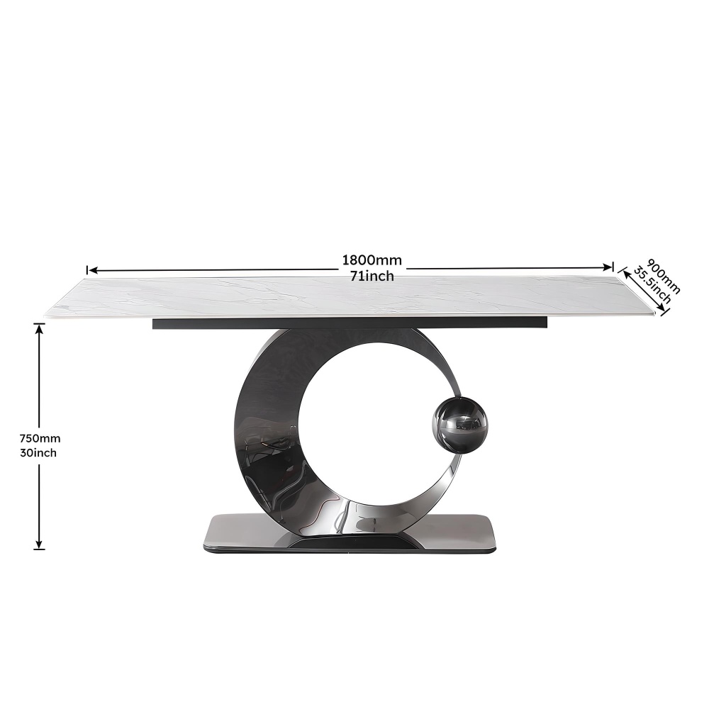 Masă dining Eclipse, Homedit