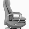 Scaun de birou Nirvana rabatabil cu suport picioare – piele microfibră premium | Homedit