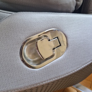 Scaun de birou Nirvana rabatabil cu suport picioare – piele microfibră premium | Homedit