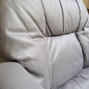 Scaun de birou Nirvana rabatabil cu suport picioare – piele microfibră premium | Homedit