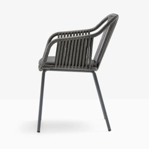 Scaun Gri pentru terasa Bibo, Homedit