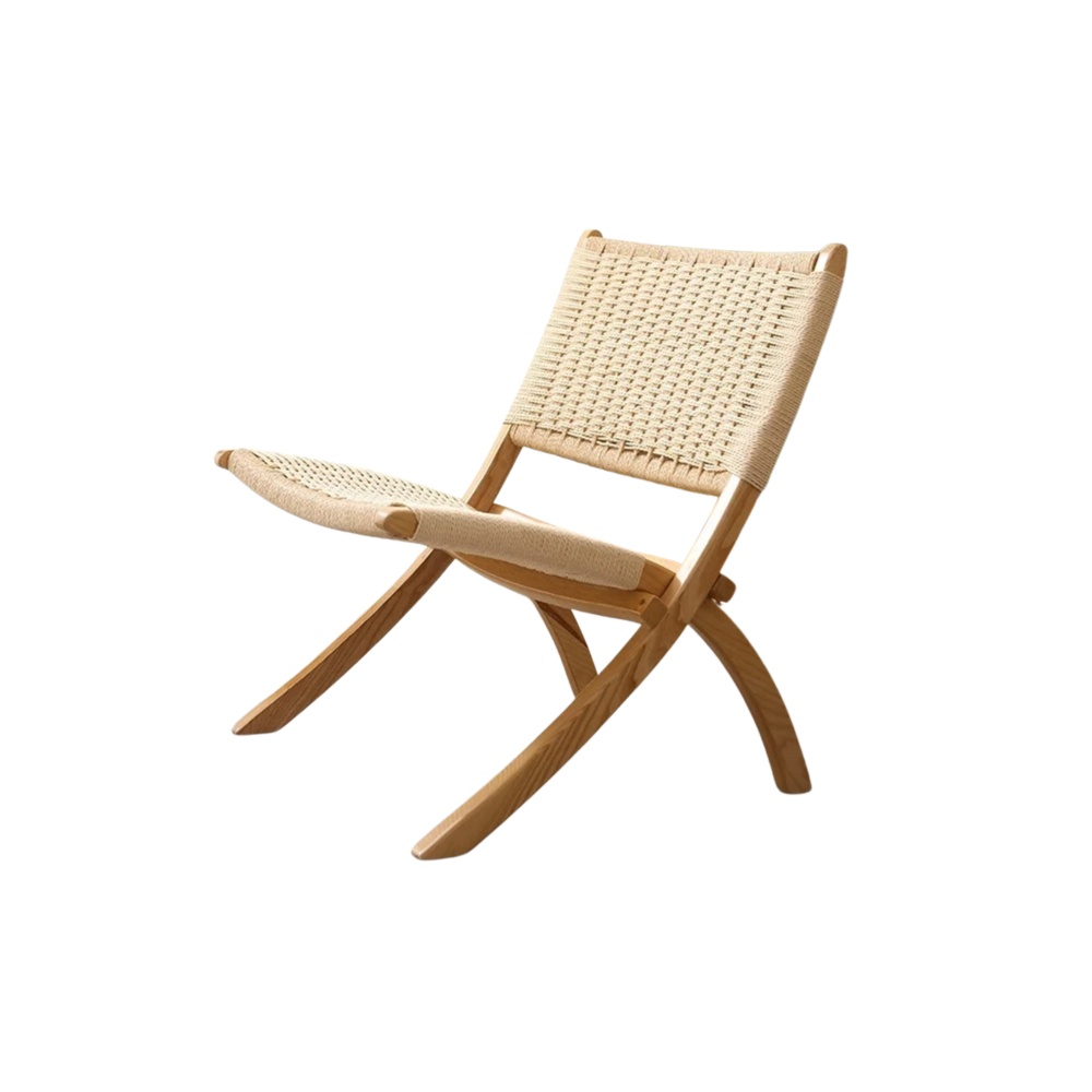 Scaun pliabil din lemn masiv premium Element, Homedit