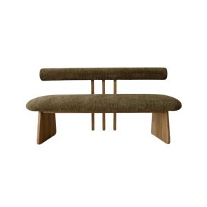 Banca premium din lemn masiv de frasin Jazzy, 120x45x75