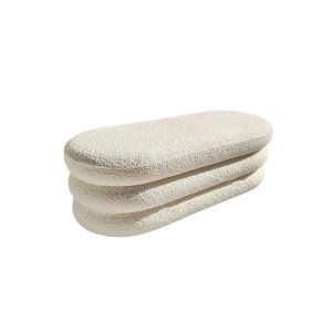 Banca Premium Nilla Boucle, 100 x 40 x 40 cm, Homedit