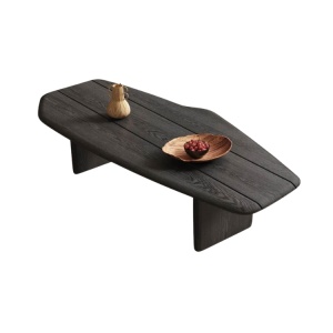 Măsuță de cafea Timber din lemn de stejar roșu – design natural, disponibilă pe Homedit