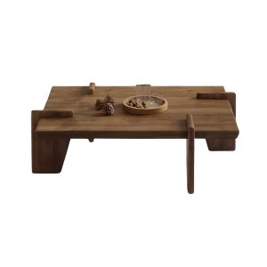 Masa cafea premium din stejar rosu, 110 x 70 x 38 cm, Wolst,  Homedit