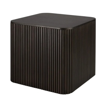 Masuta living lemn si ardezie , 50 x 50 x 45 cm, Moss, Homedit