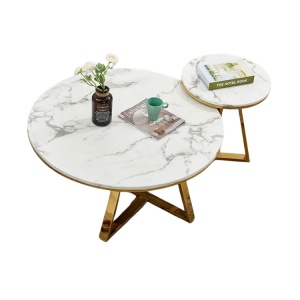 set masa cafea premium, 80 x 44 cm / 50 x 55 cm nest, Homedit