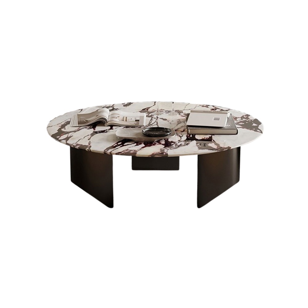 Masa cafea 80 x 35 cm, Terrazzo si otel Arti, Homedit