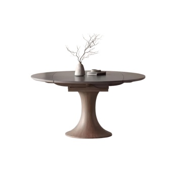 Masa extensibila lemn masiv Mystic, masa dining Homedit