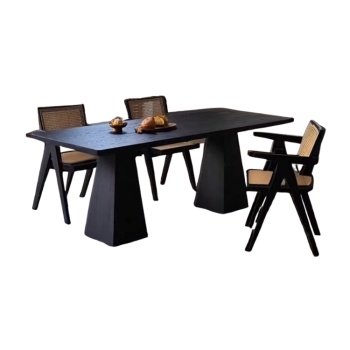 Masa premium din lemn masiv Porter, Homedit