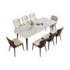 Masa Dining Ivory White, Premium, Homedit