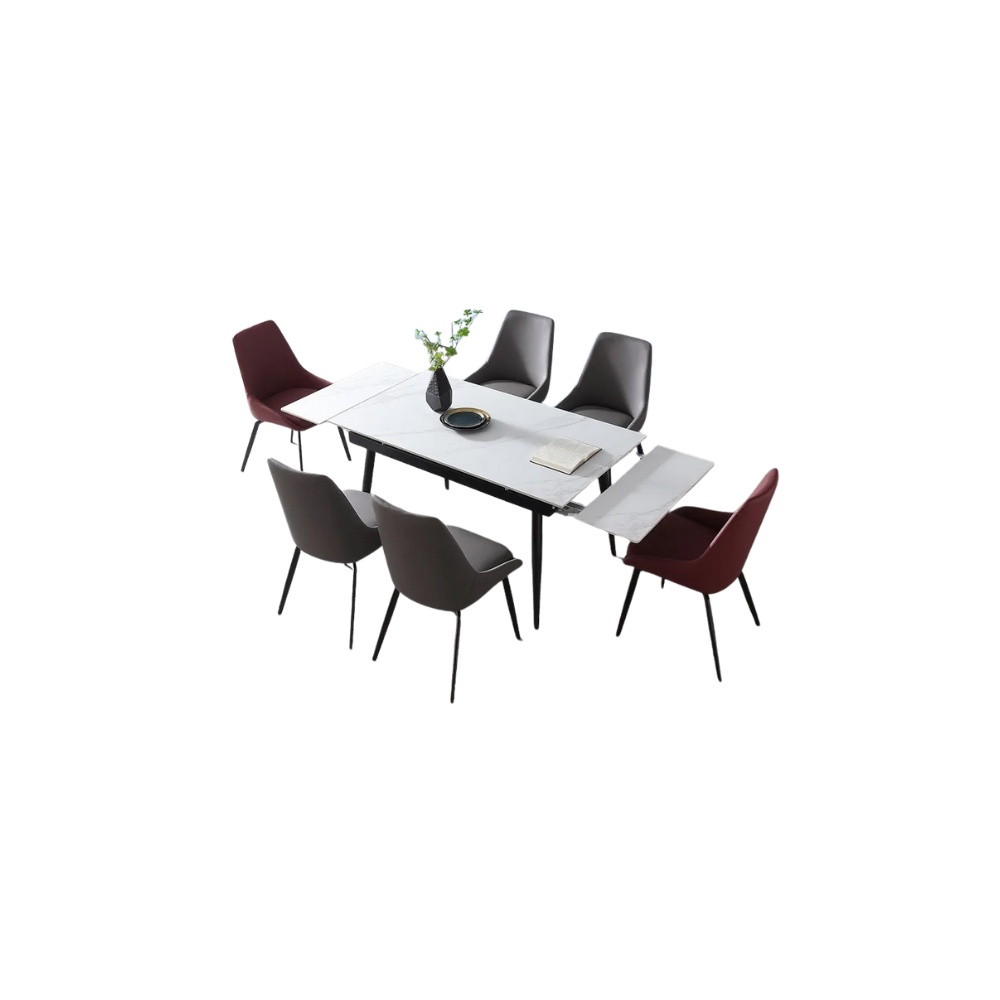 Masa Dining Extensibila 120 - 180 cm Ageless Stone, Premium, Homedit