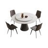 Masa Dining Rotunda Elegance Noir, Premium, Homedit