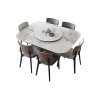 Masa Dining Extensibila Brown Shades, 120 x 155 cm, Premium, Homedit