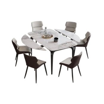 Masa Dining Extensibila Chanel Stone, Premium, Homedit