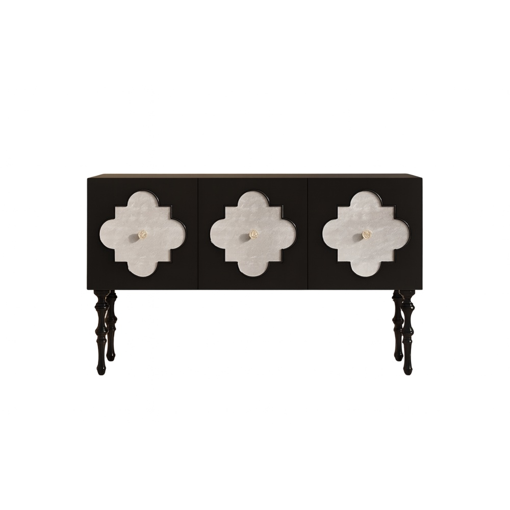 Consola Mobilier Premium Four Leaf Clover, 160 x 40 x 85 cm, Homedit