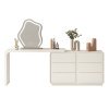 Masa de toaleta extensibila, masa make-up Beaus 120 cm x 40 cm x 73 cm, Homedit