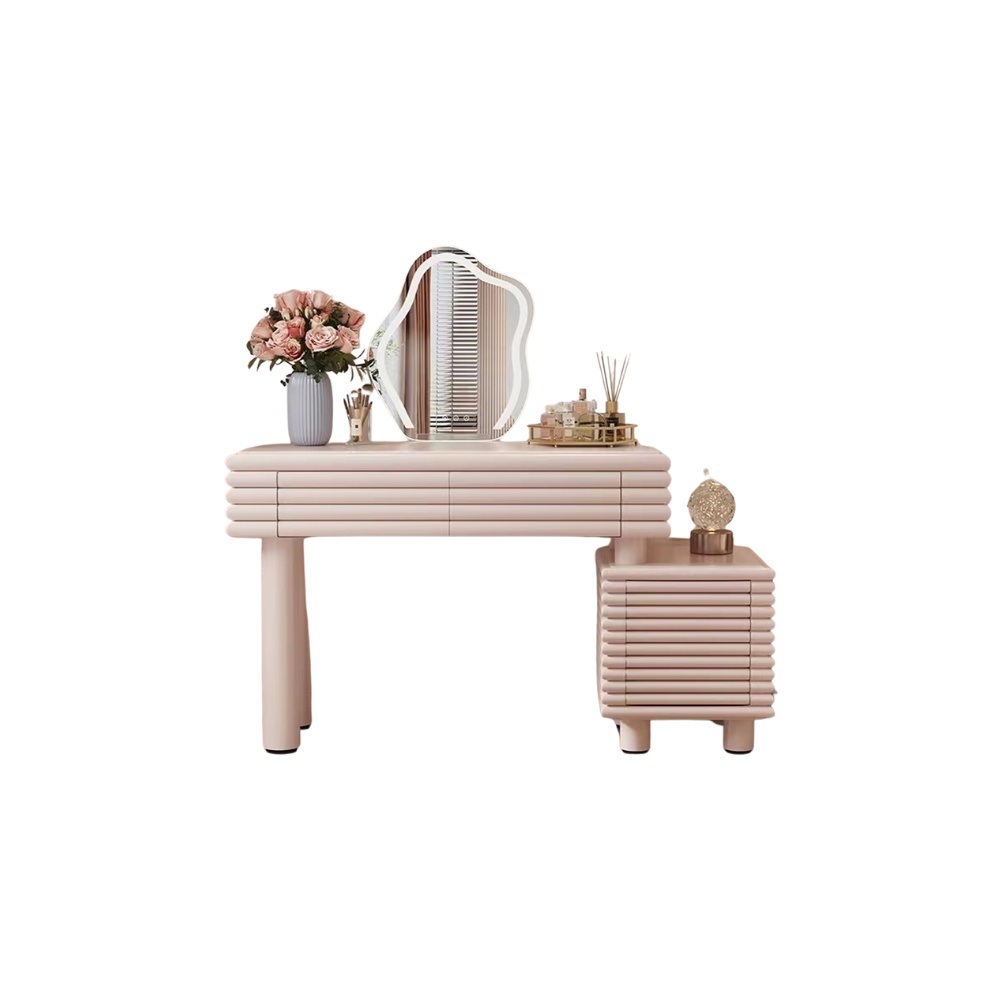 Masa de toaleta premium, masuta de make-up Vanity 100 cm x 40 cm x 90 cm, Homedit