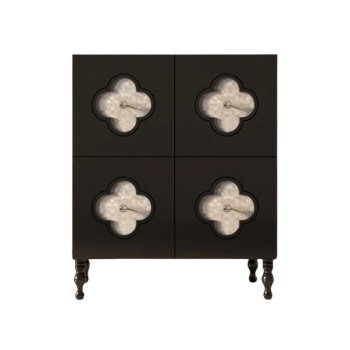 Consola Mobilier Premium Quatrefoil Petals, 90 x 40 x 110 cm Homedit