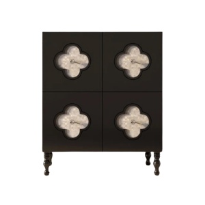 Consola Mobilier Premium Quatrefoil Petals, 90 x 40 x 110 cm Homedit