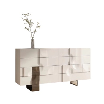 Consola Mobilier Premium Mercari White, 140 x 40 x 90 cm Homedit